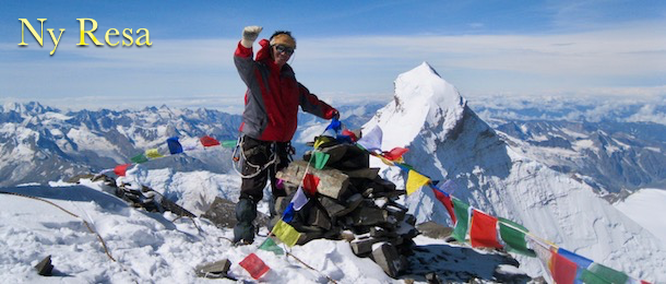 Klättra Mount Kan med adventurelovers.se
