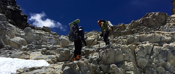 Aconcagua close Camp Colera