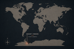 Mount Vinson - karta