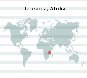 Karta Tanzania