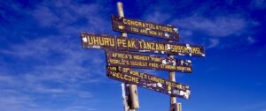 Kilimanjaro summit