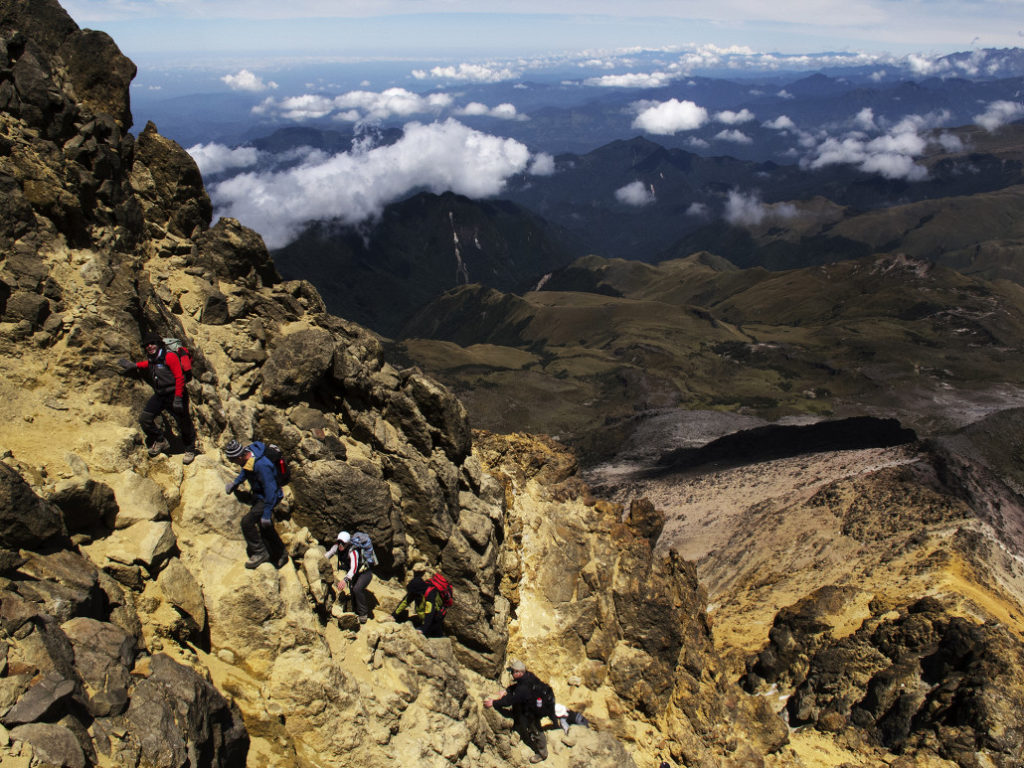Ecuador - climbing Iliniza Norte
