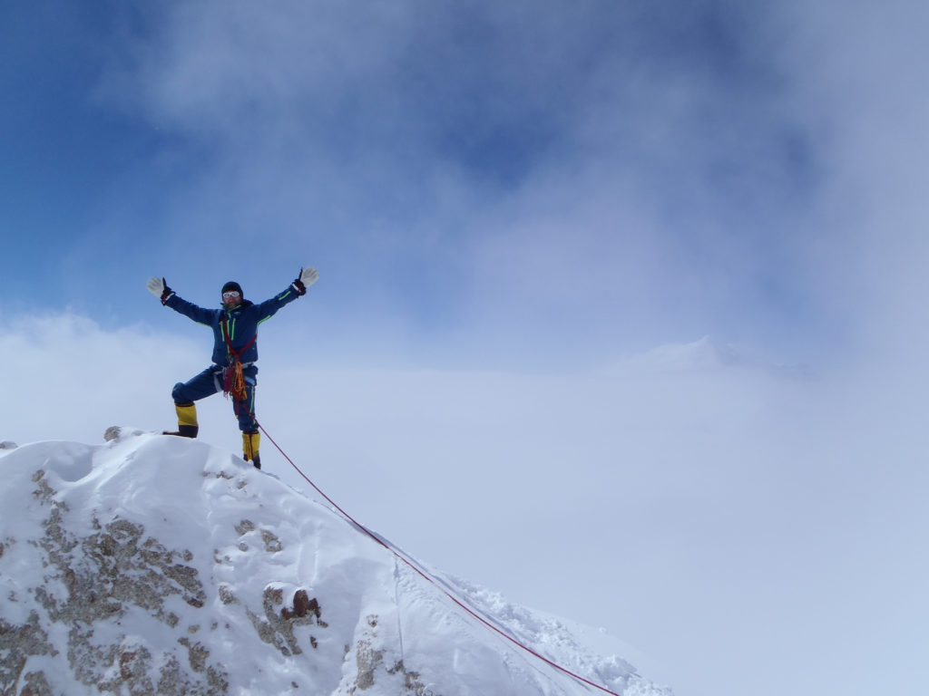 Denali high up