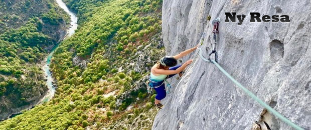 Klippklättring Chamonix med adventurelovers.se